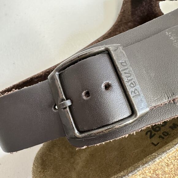 Birkenstock Betula Milano Women’s 10 Or 41 Brown Beach Classic Strappy Sandals - Picture 4 of 9